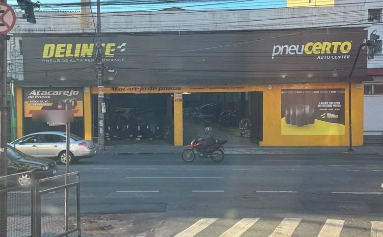 Fachada da Pneucerto BH em Belo Horizonte